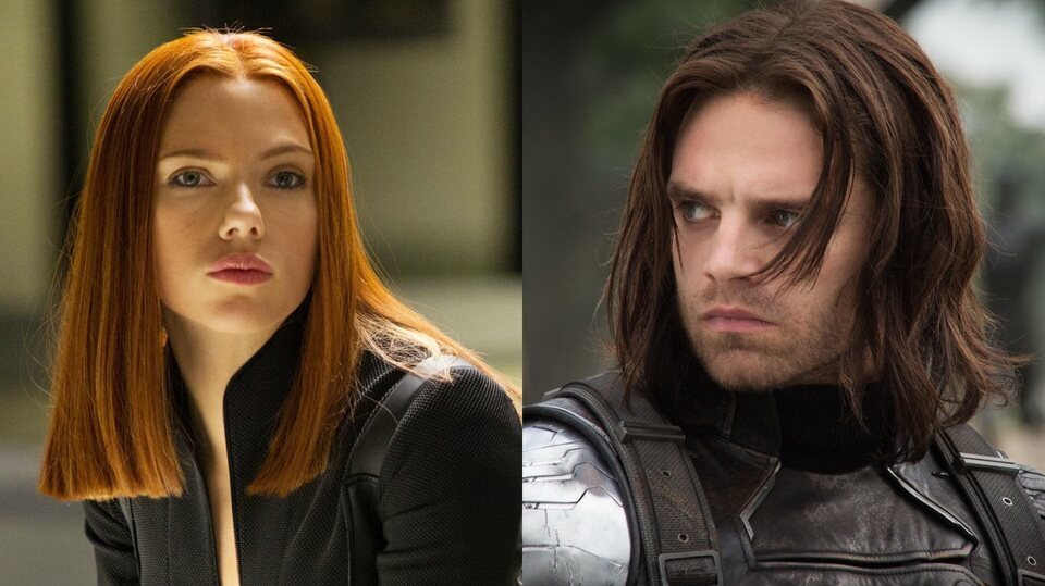 Scarlett Johansson y Sebastian Stan en 'Capit&aacute;n Am&eacute;rica: El Soldado de Invierno'