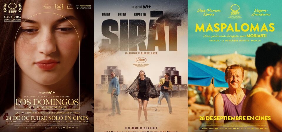 'Los domingos', 'Sirat' y 'Maspalomas' lideran las nominaciones