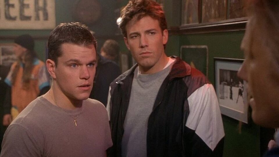 Ben Affleck y Matt Damon en 'El indomable Will Hunting', una de sus once pel&iacute;culas juntos 