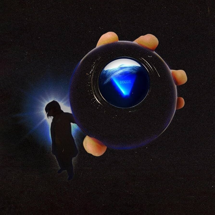 La portada de 'DECIDE', disco que contiene el temazo de Djo, 'End of Beginning'