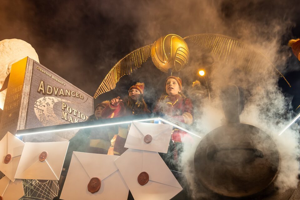 Cabalgata de Reyes en Madrid con tem&aacute;tica de 'Harry Potter'