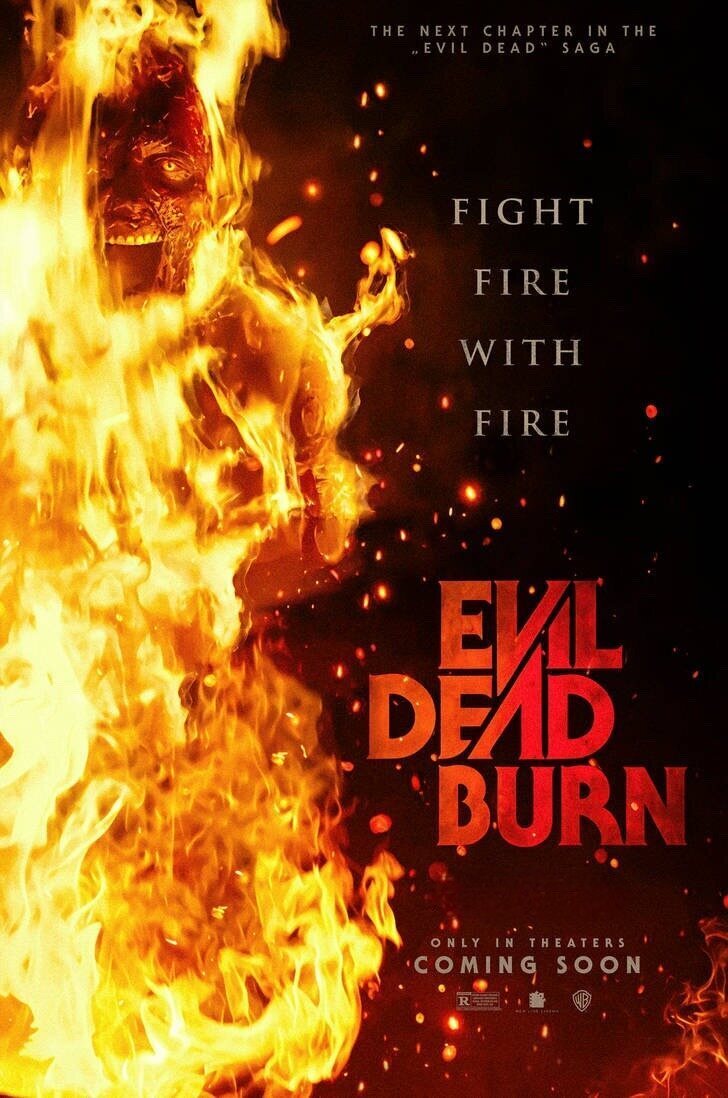 P&oacute;ster de 'Evil Dead Burn'