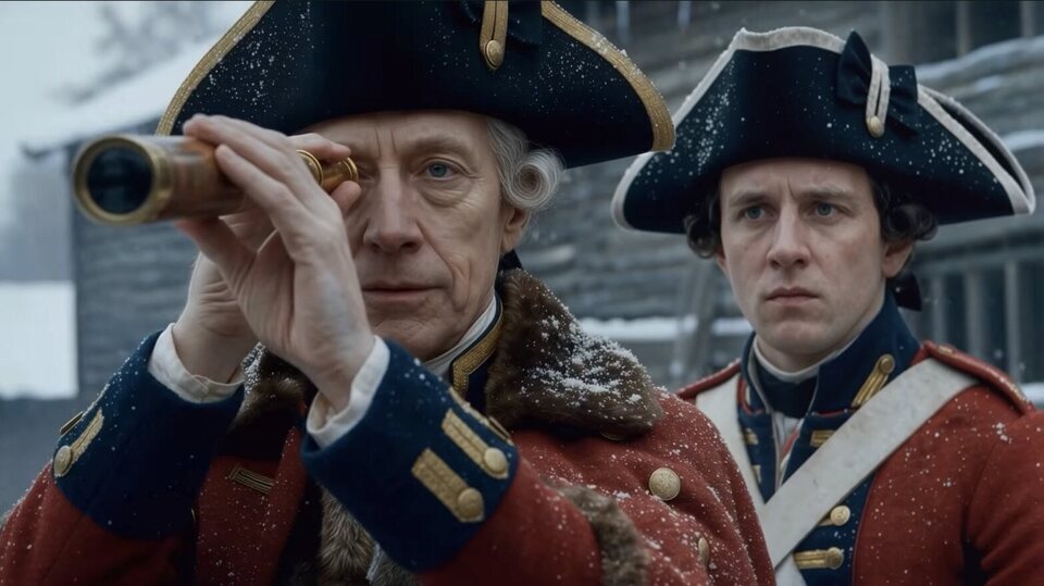 Darren Arofnosky tiene su propia serie entera con IA: 'On this day... 1776'