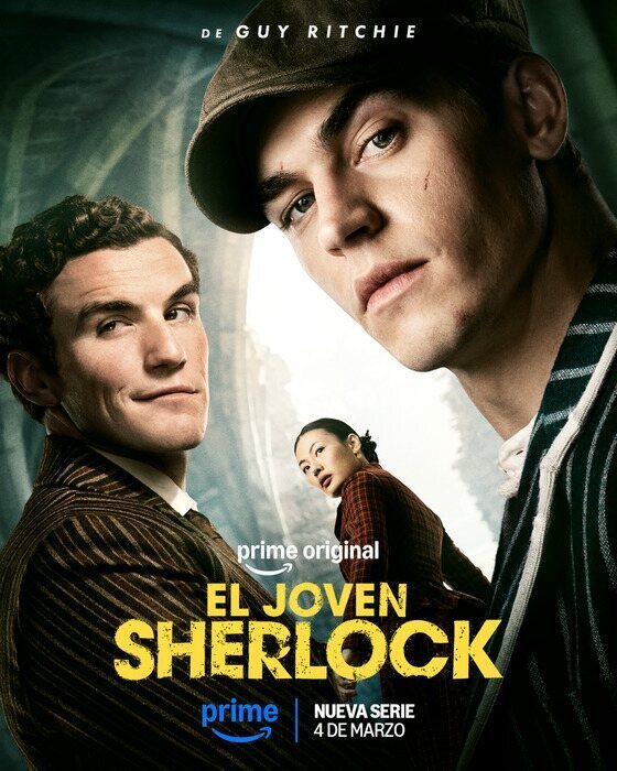 P&oacute;ster de 'El joven Sherlock'