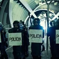Escena de Salvador con un dispositivo policial