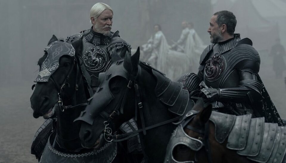 Maekar y Baelor Targaryen en 'El caballero de los Siete Reinos'