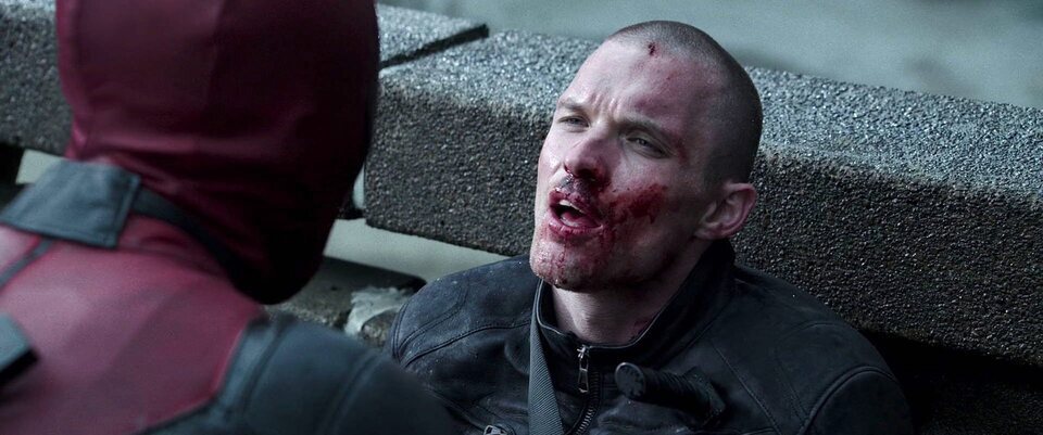 Ed Skrein como Ajax en 'Deadpool' 