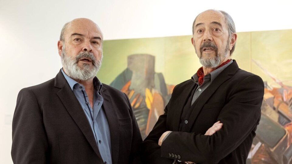 Miguel Rell&aacute;n y Antonio Resines en 'Sentimos las molestias'