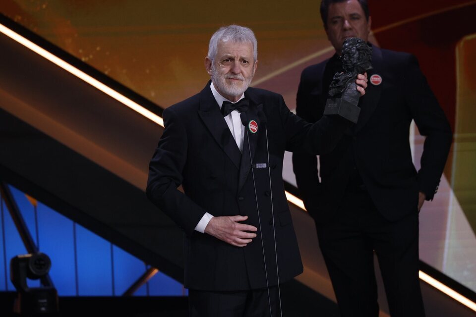 Jos&eacute; Ram&oacute;n Soroiz hace triplete con el Goya por 'Maspalomas', despu&eacute;s de recibir el Forqu&eacute; y el Feroz