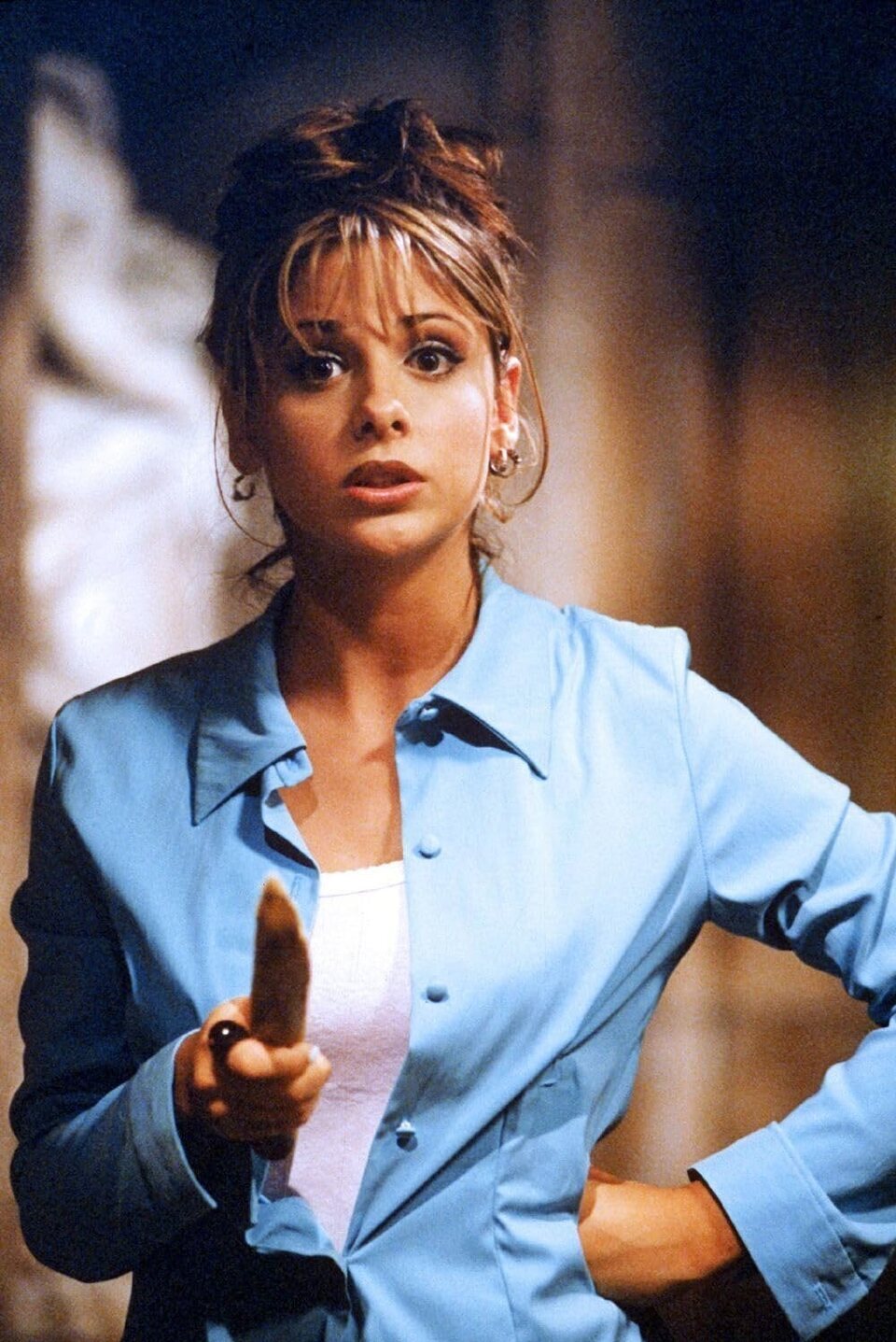 Sarah Michelle Gellar en 'Buffy, cazavampiros'