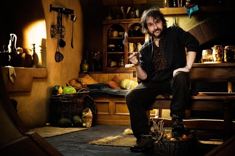 Peter Jackson en el set de 'El Hobbit: Un viaje inesperado'