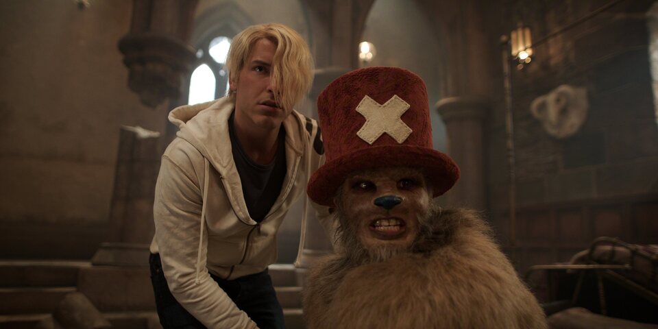 Taz Skylar como Sanji en 'One Piece'