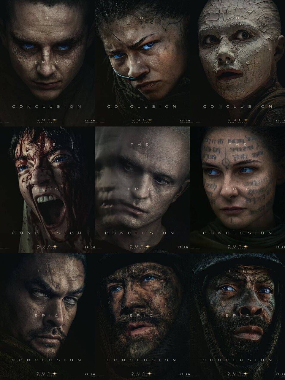 &lsquo;Dune 3&rsquo;: Primeros posters de personajes