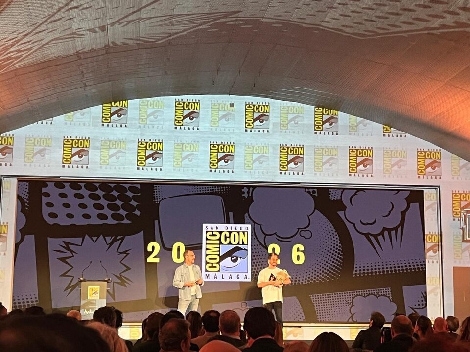 Claudio Serrano y Hermoti presentaron el evento de la presentaci&oacute;n de la San Diego Comic Con M&aacute;laga