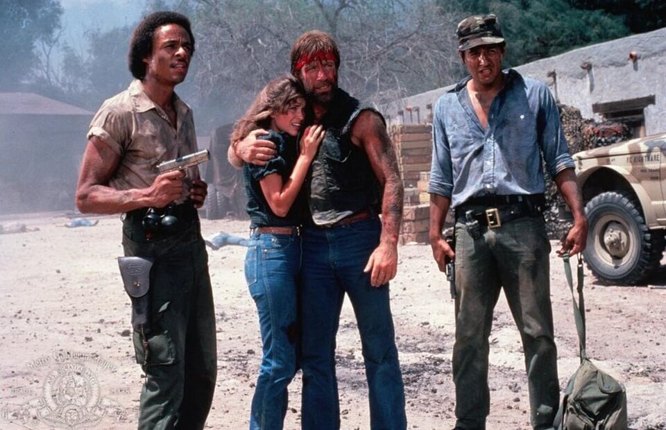 Chuck Norris en 'McQuade, lobo solitario'