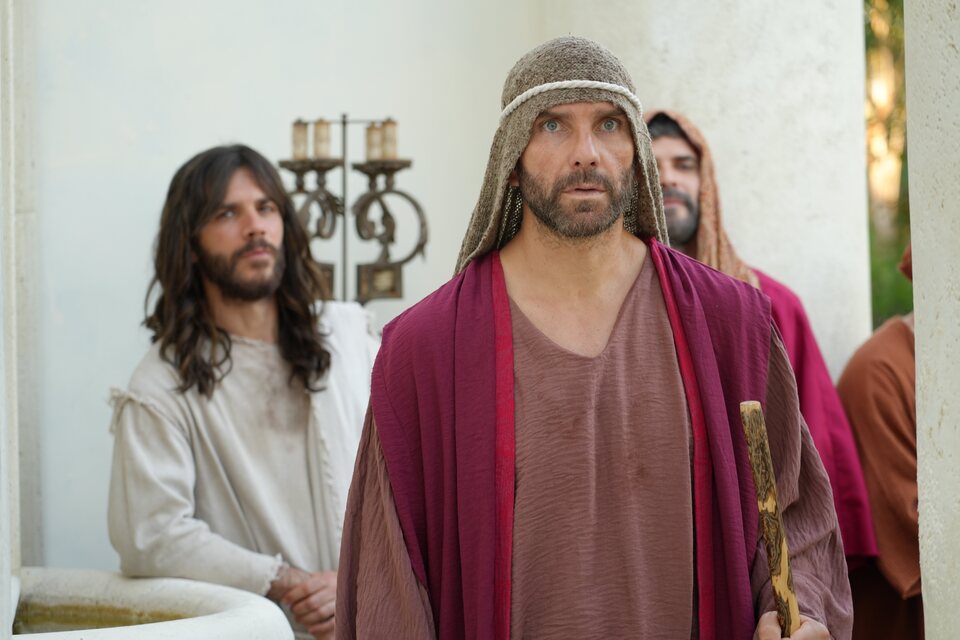 Marc Clotet y Arap Bethke, Jesucristo y Pedro en 'La &uacute;ltima semana de Jes&uacute;s'