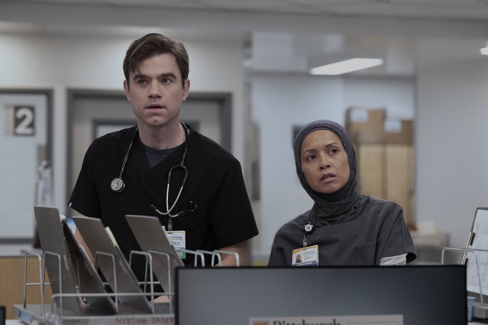 Patrick Ball se ha convertido en uno de los imprescindibles de 'The Pitt'