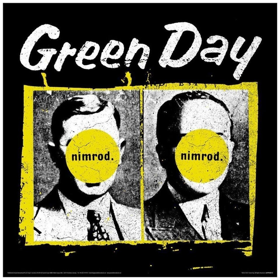 La portada del disco de Green Day, Nimrod