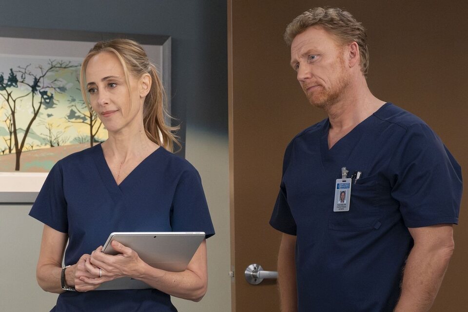 Kim Raver y Kevin McKidd en 'Anatom&iacute;a de Grey'
