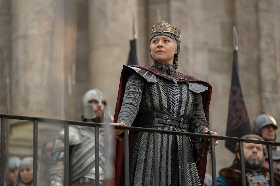 Rhaenyra Targaryen en el final de la tercera temporada de 'La Casa del Drag&oacute;n'