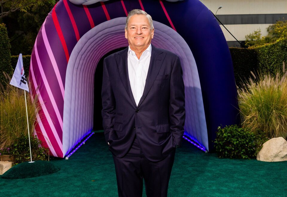 El co-CEO de Netflix, Ted Sarandos