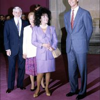 Liz Taylor con el Príncipe Felipe