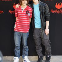 Guillermo Campra y Patrick Criado en la rueda de prensa de 'Águila Roja, la película'