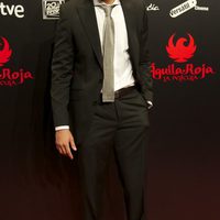 David Janer posa en la premiére de 'Águila Roja, la película'
