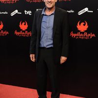 Francis Lorenzo posa en la premiére de 'Águila Roja, la película'
