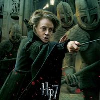 Banner de McGonagall de 'Harry Potter y las reliquias de la muerte: Parte 2'