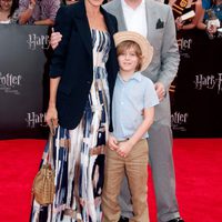Sarah Jessica Parker y Matthew Broderick en el estreno de Harry Potter