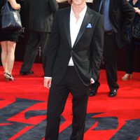 Tom Felton cruza la alfombra roja de Harry Potter en Nueva York