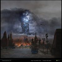 Torre alienígena en 'The darkest hour'