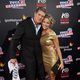 David Hasselhoff y Patricia Montero posan juntos en la premiére de 'Fuga de cerebros 2'