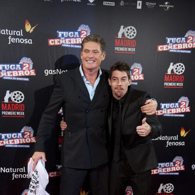 David Hasselhoff y Adrián Lastra presentan en Madrid 'Fuga de cerebros 2'