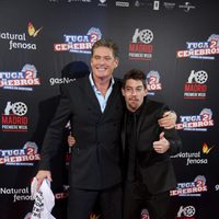 David Hasselhoff y Adrián Lastra presentan en Madrid 'Fuga de cerebros 2'