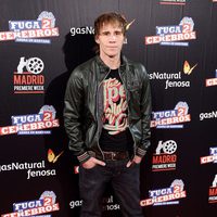 Bernabé Fernández en el estreno en Madrid de 'Fuga de cerebros 2'