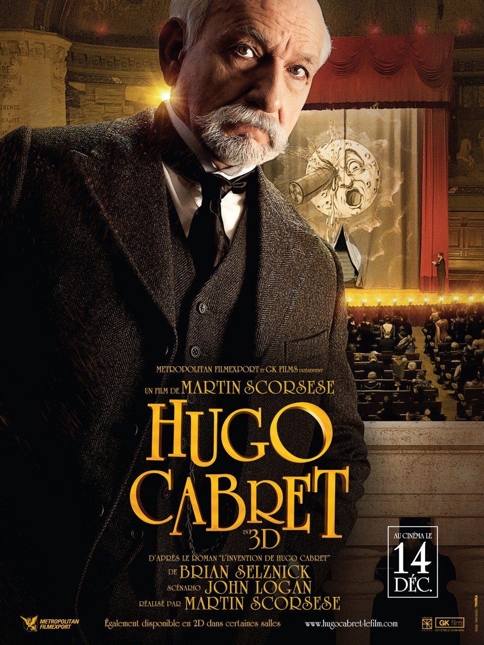 Ben Kingsley es Georges Méliès 