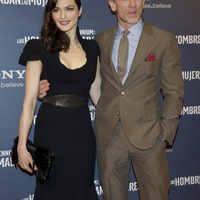Rachel Weisz y su marido Daniel Craig en la premiere en Madrid de 'Los hombres que no amaban a las mujeres'