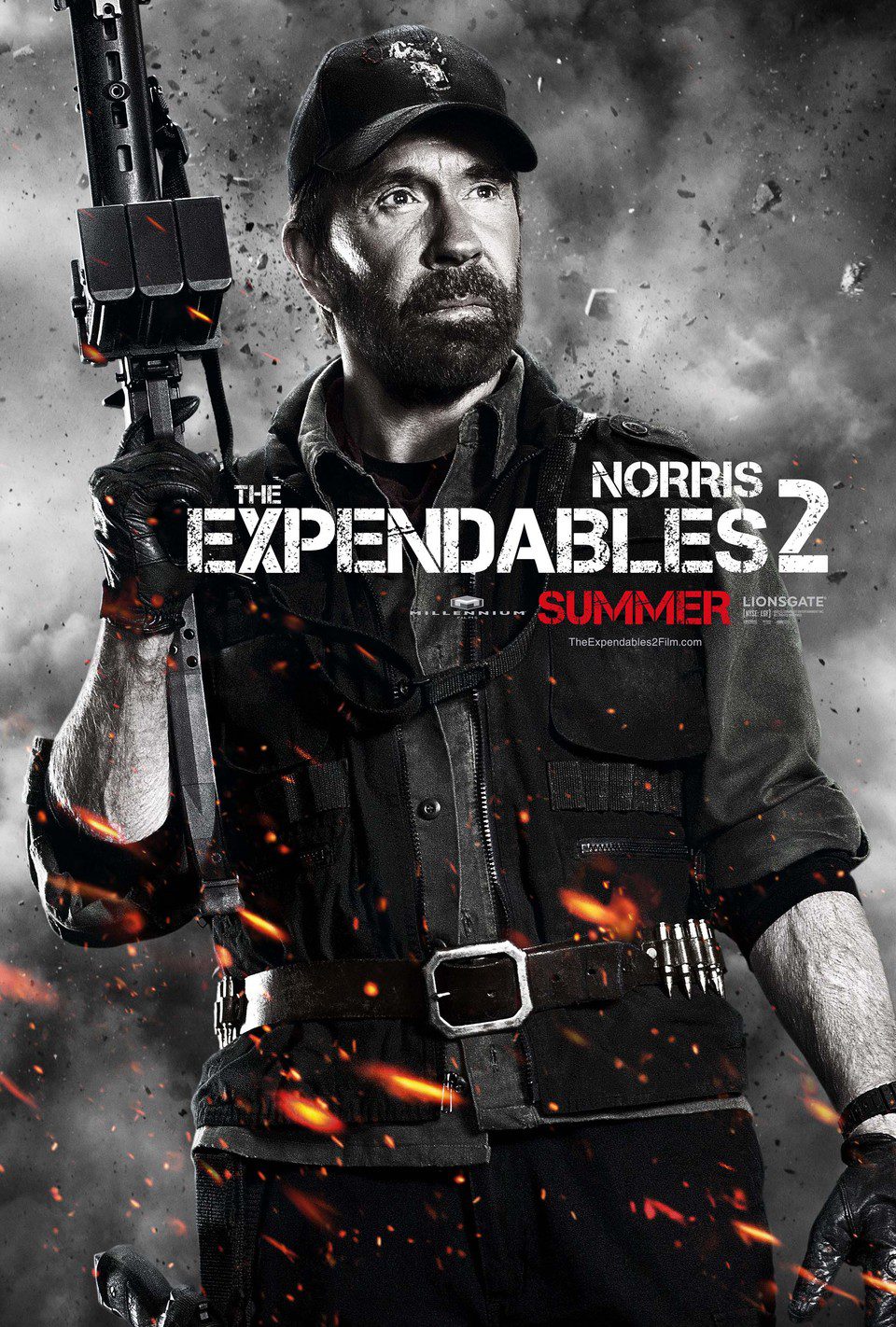 Chuck Norris en 'Los mercenarios 2'
