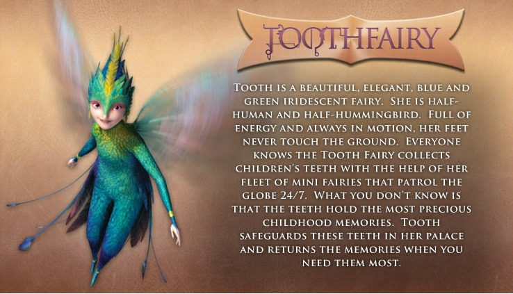 Tooth Fairy en 'El origen de los guardianes'