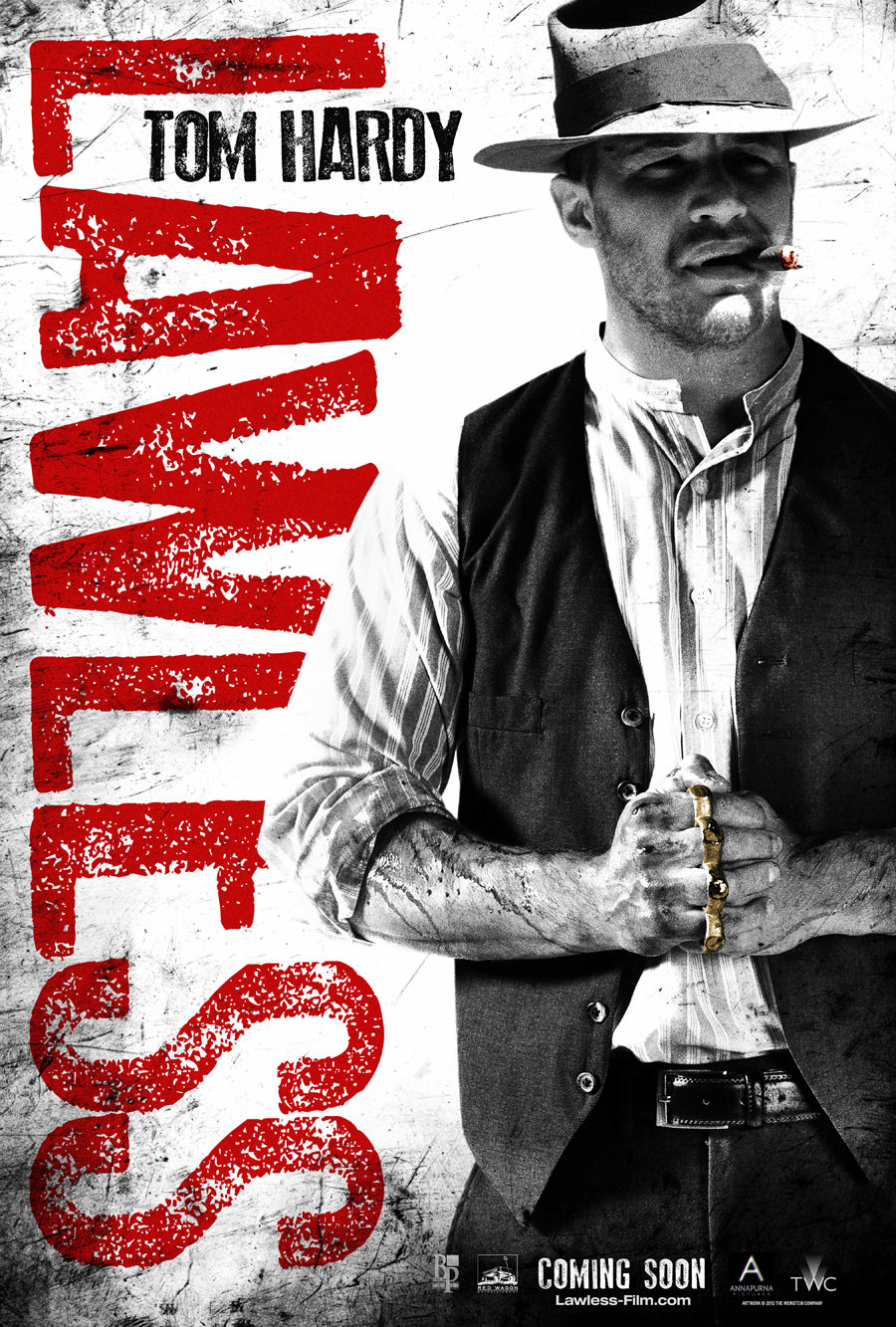 Tom Hardy en 'Lawless'
