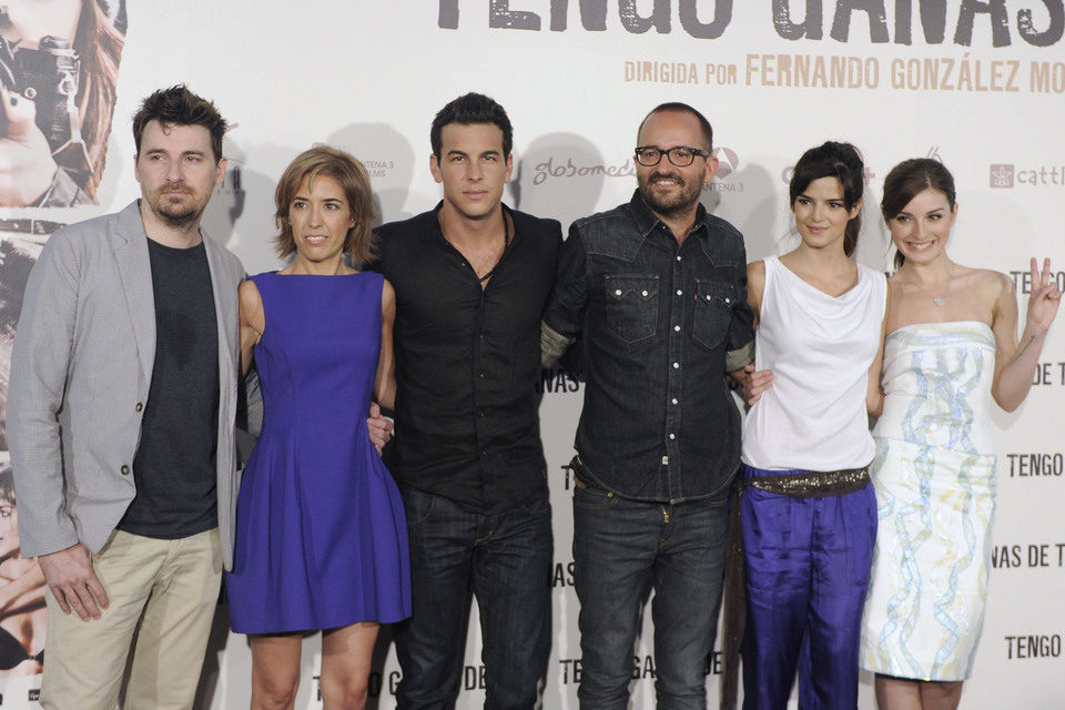 El equipo de 'Tengo ganas de ti' presenta la película ante los medios