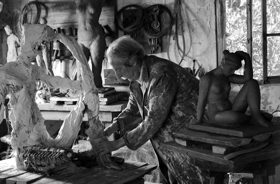 El artista y la modelo