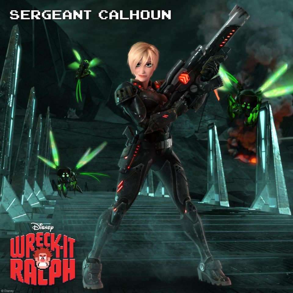 Sargeant Calhoun, de '¡Rompe Ralph!'