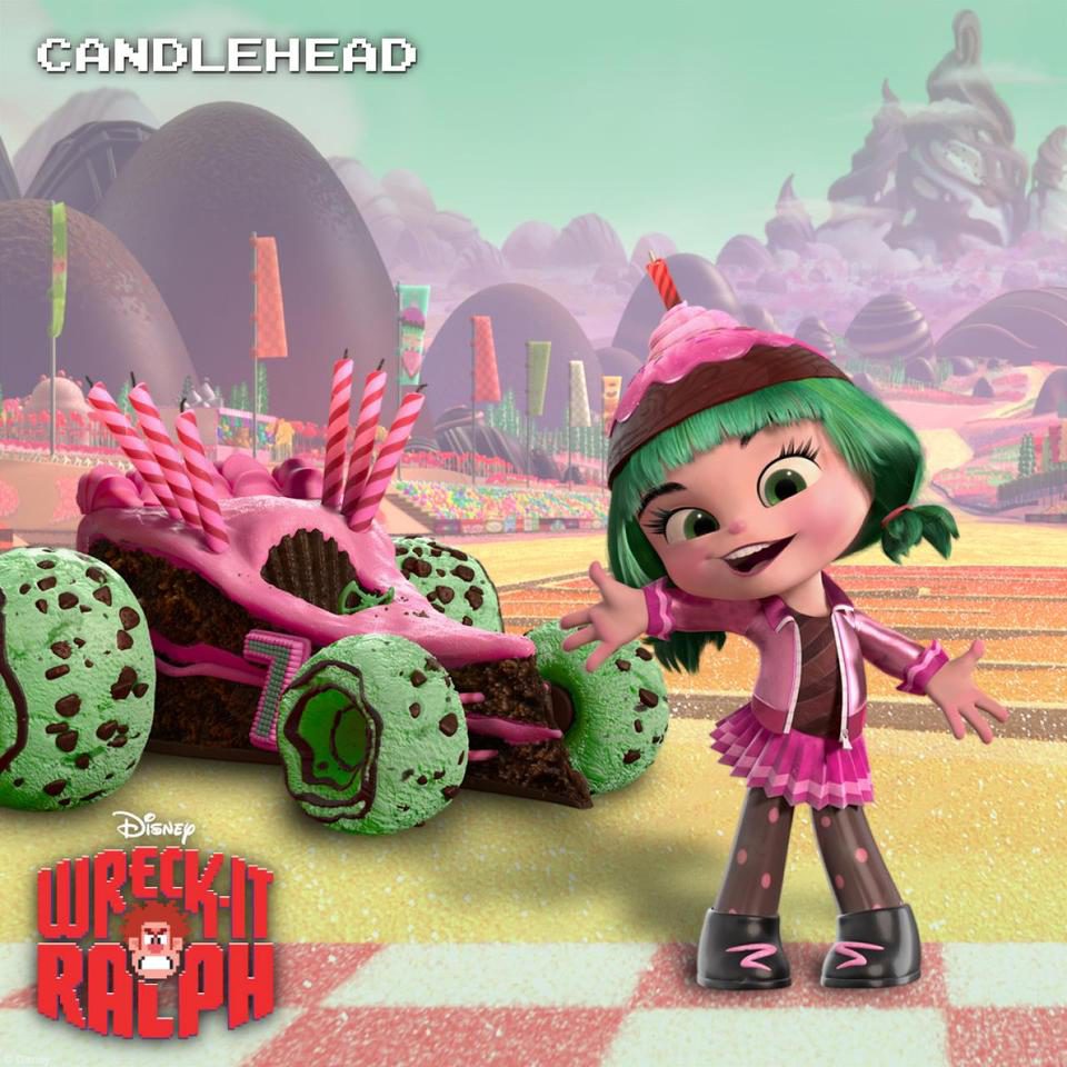 Candlehead, de '¡Rompe Ralph!'