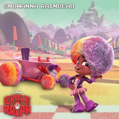 Snowanna Rainbeau, de '¡Rompe Ralph!'