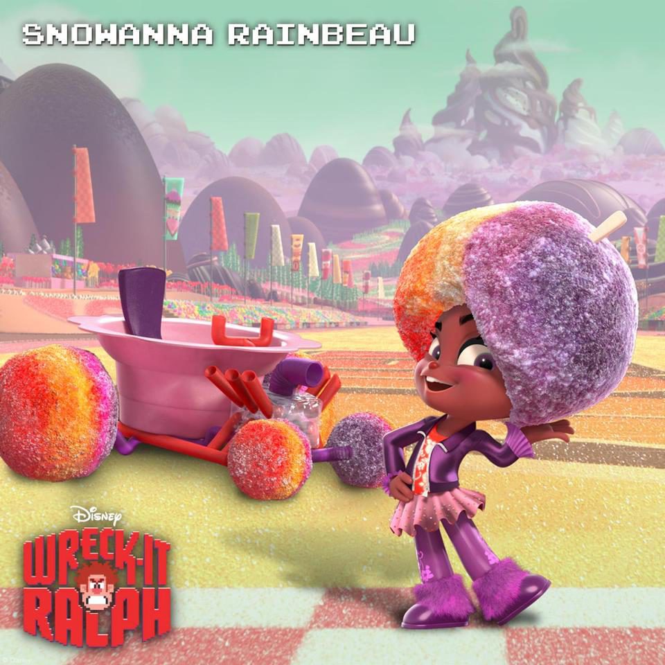 Snowanna Rainbeau, de '¡Rompe Ralph!'