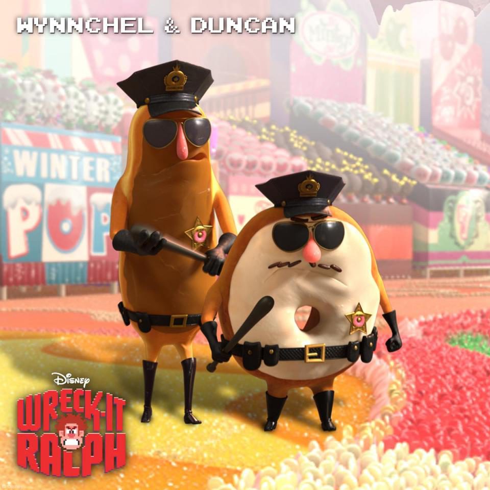 Wynnchell & Duncan, de '¡Rompe Ralph!'