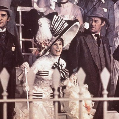 Audrey Hepburn en la escena de las carreras en 'My Fair Lady', 1964